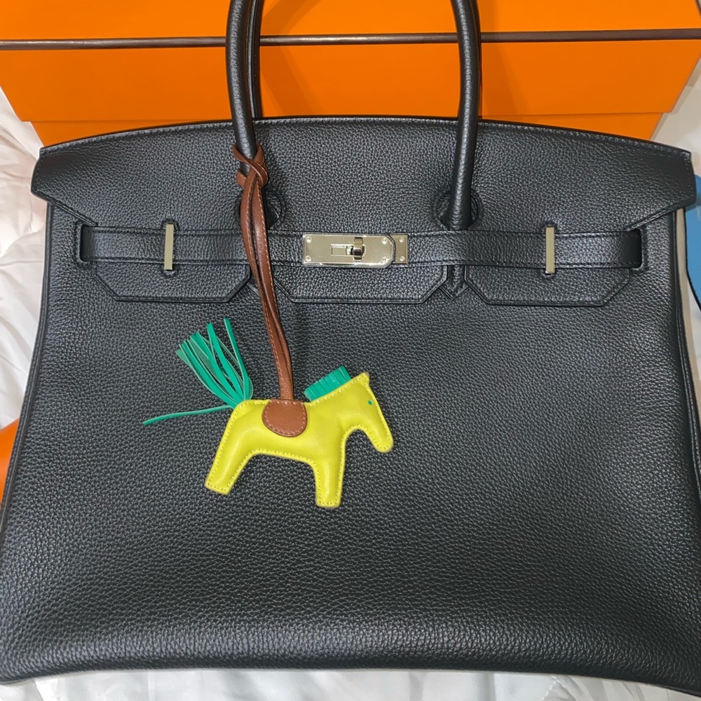 RARE YELLOW HERMÈS
Milo GriGri Rodeo Bag Charm pm - Picture 5 of 16